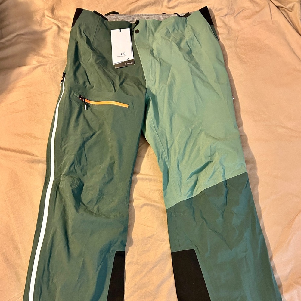 Green and Black Outdoor Pants